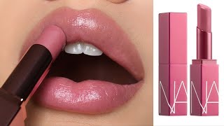 NEW NARS AFTERGLOW LIP BALMS REVIEW amp SWATCHES [upl. by Annaiuq]