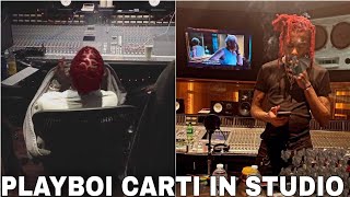 Playboi Carti In Studio [upl. by Farver]