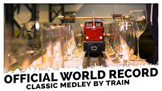 OFFICIAL WORLD RECORD Fantastic Classical Music Medley played by a Train  Miniatur Wunderland [upl. by Gnoix101]