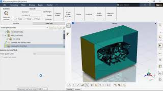 Fluent Watertight Geometry Meshing Workflow [upl. by Miun326]