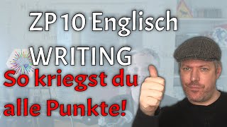 ZP 10 Englisch Writing  Dafür gibt es Punkte gilt auch für andere zentrale Prüfungen [upl. by Chirlin]