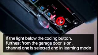 Programming a Sommer Remote control to a Marathon Garage Door System [upl. by Dody]