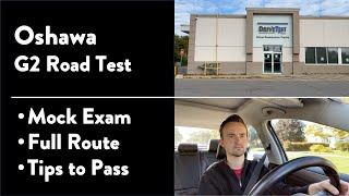 Oshawa G2 Road Test  Full Route amp Tips on How to Pass Your Driving Test [upl. by Marler190]