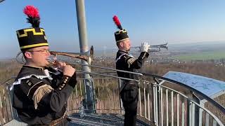 Steigerlied ertönt vom GlückAufTurm in Oelsnitz [upl. by Temp]