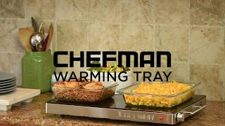 Chefman Product Feature Warming Tray [upl. by Beauvais]