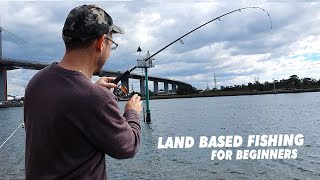 LAND BASED FISHING FOR BEGINNERS [upl. by Nylimaj672]