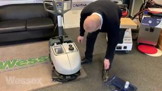 Nilfisk SC351  Maintenance Training  How to Clear Blockages [upl. by Atsillac]