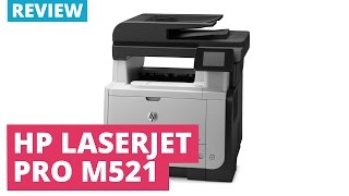 HP Laserjet Pro M521 Series A4 Mono Multifunction Laser Printer [upl. by Eerat]