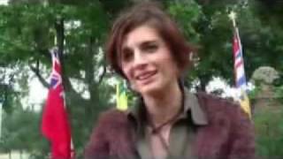 Stana Katic Interview [upl. by Eilsew]