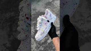 Splatter Custom AF1 Process ✨ [upl. by Emaj]