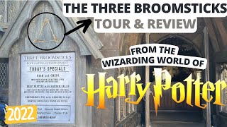 The Three Broomsticks Restaurant Tour amp Review  Wizarding World Universal Orlando 2022  Pit Stop [upl. by Nuzzi]