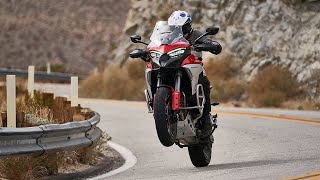 Is Ducati’s Multistrada V4 the Fastest AdventureTouring Bike [upl. by Aneev452]