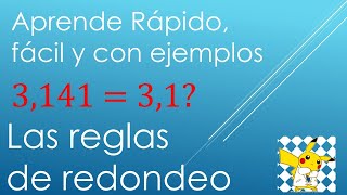 Reglas básicas de Redondeo con ejemplos podrás entenderlo fácil y rápido [upl. by Beauvais]