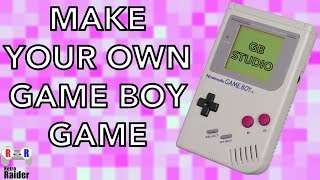 How to make Your Own Video Game for the Game Boy with GB STUDIO  Retro Raider [upl. by Limemann]