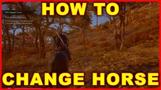 Assassins Creed Valhalla How to Change Mount Horse amp Wolf [upl. by Alexandrina]