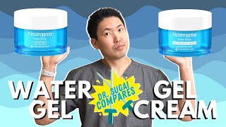 Dr Sugai Compares Neutrogena Hydro Boost Water Gel vs GelCream [upl. by Rodenhouse]