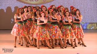 FESTA JUNINA  SÃO JOÃO  FORRÓ  XOTE  XAXADO  QUADRILHA  Dança de Salão Warney Junior 2015 [upl. by Enehs]