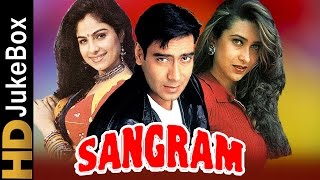 Sangram 1993  Full Video Songs Jukebox  Ajay Devgan Karisma Kapoor Ayesha Jhulka [upl. by Adyaj749]