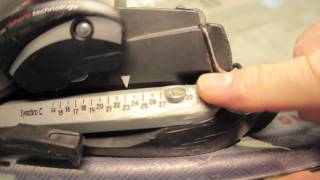 Ski Binding Adjustment Instruction [upl. by Seigler]