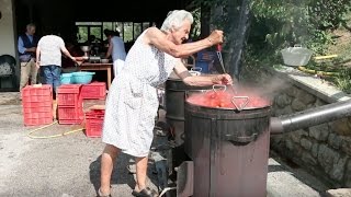 How to make tomato passata  Pasta Grannies [upl. by Izzy]