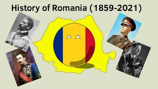 History of Romania in countryballs 18592021 [upl. by Martina]