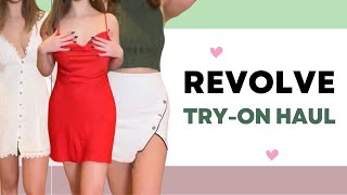 REVOLVE TRY ON HAUL [upl. by Lleirbag]