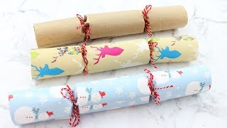 DIY easy Christmas crackers [upl. by Tiraj]