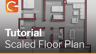 Rendering a Floor Plan  Architect Osama Elfar [upl. by Reidid]