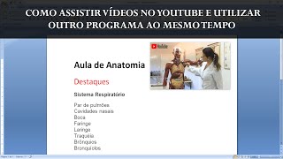 Youtube janela flutuante no PC [upl. by Neened]