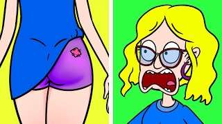 19 FUNNY STORIES ABOUT EVERYONE  Awkward Relatable Moments by 123Go Animated [upl. by Ruvolo818]