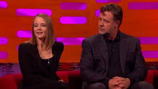 Graham Norton Show S19EP9  Russell CroweRyan GoslingJodie FosterGreg DaviesTom DaleyEltonJohn [upl. by Gaskins66]