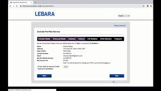 How to Activate your Lebara AU Prepaid Sim Card [upl. by Nwahsid]