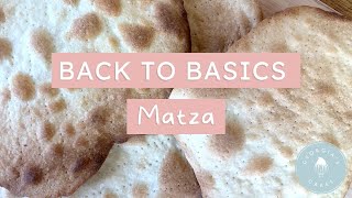 Back to Basics Homemade MATZAH for Passover  Georgias Cakes [upl. by Allis]