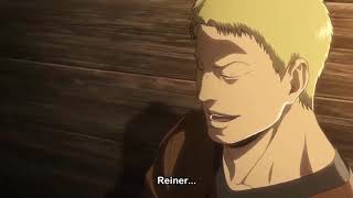 Reiner and Bertolt reveal Armored titan vs Eren full fight [upl. by Kovacs]