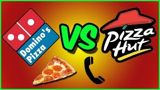 3Way Prank Call Dominos VS Pizza Hut PART 2 [upl. by Venu886]