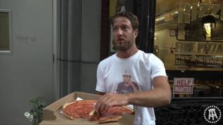 Barstool Pizza Review  Rizzos Fine Pizza with Surpise Canoli Review [upl. by Attolrahc]