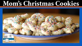 My Moms Italian Christmas Cookies recipe Knot Cookies [upl. by Nabetse]