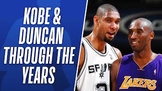 Kobe Bryant and Tim Duncan Through the Years [upl. by Bell191]