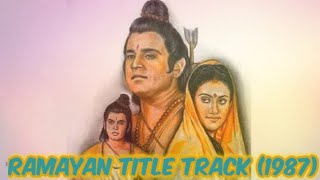 Ramayana Title Track 1987  Mangala Bhavana  Sujita Priyadarshini  Cover Song  Ram Bhajan [upl. by Klement]