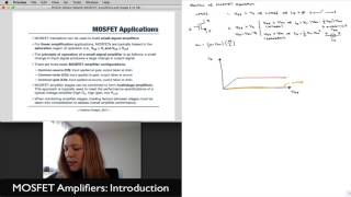 Introduction to MOSFET Amplifiers [upl. by Adnirim]