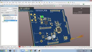 4 Layers PCB Designing in Altium  Layout Designing [upl. by Yddor828]