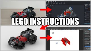 How to Make Lego Instructions  Bricklink Studio 20 Tutorial [upl. by Lupien867]