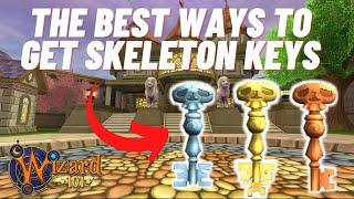 Wizard101 The BEST Ways To Get Skeleton Keys [upl. by Repard]