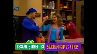 Sesame Street 93 Savion and Gina Confronts A Racist [upl. by Beaston]