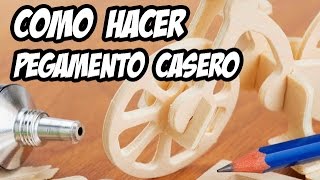 Como hacer pegamento casero  Engrudo [upl. by Alilad50]