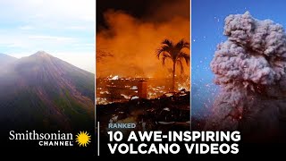 10 AweInspiring Volcano Videos 🌋 Smithsonian Channel [upl. by Rebma]