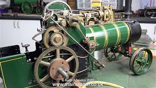 A VINTAGE MODEL TRACTION ENGINE RESTORATION  PART 2 [upl. by Enom]