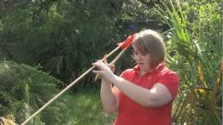 Atlatl Demonstration [upl. by Ellord183]