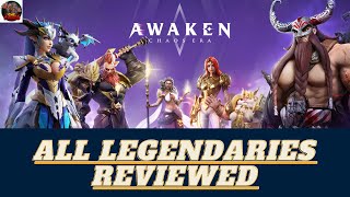 Awaken Chaos Era  All Legendaries Reviewed [upl. by Nahgeam863]