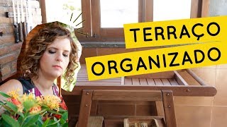 Como organizar o terraço de forma prática  Dica de Organização  Micaela Góes [upl. by Cleti511]